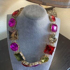 Multicolor Statement Necklace